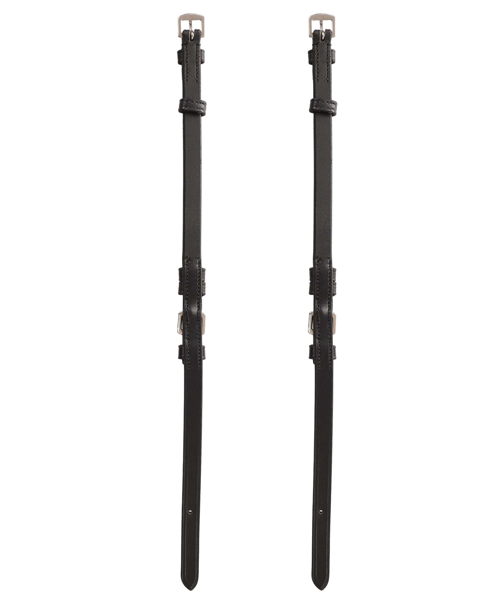 ExionPro Bridle Cheek Pieces With Buckle Fastening - Matching Stitching