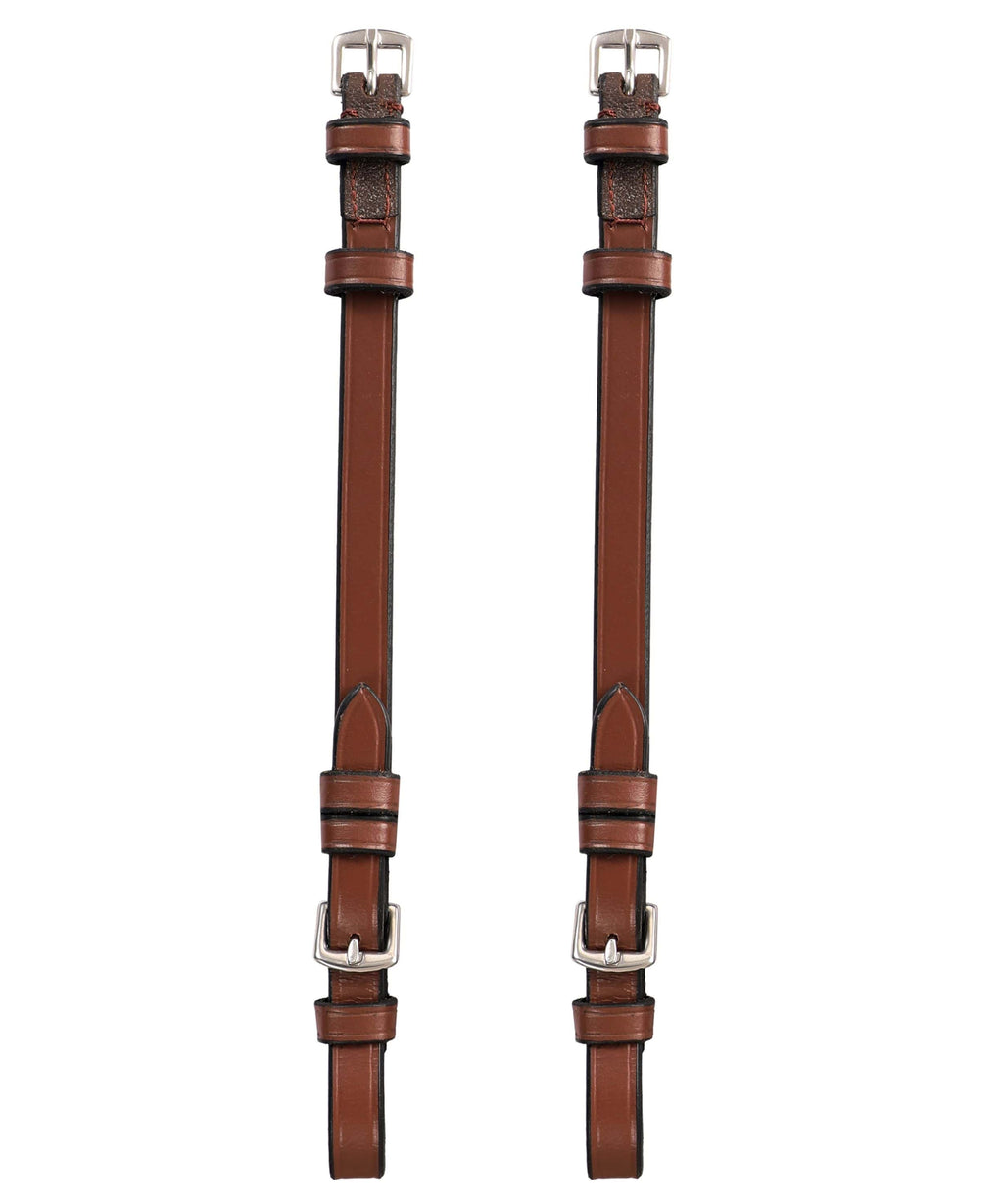 ExionPro Bridle Cheek Pieces With Buckle Fastening - Matching Stitching