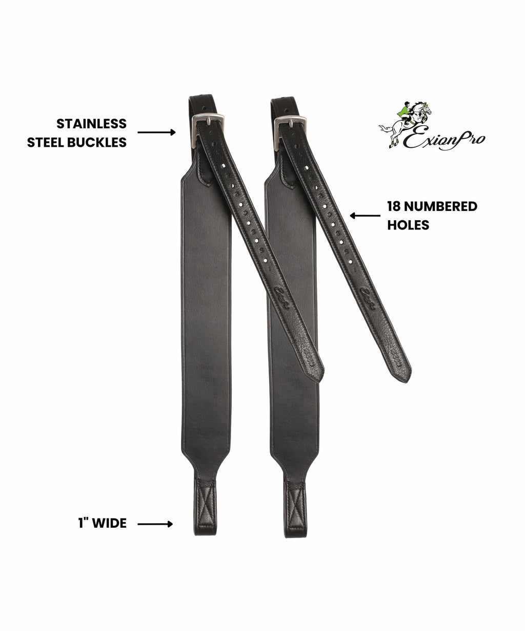 ExionPro Wide Stirrup Leathers