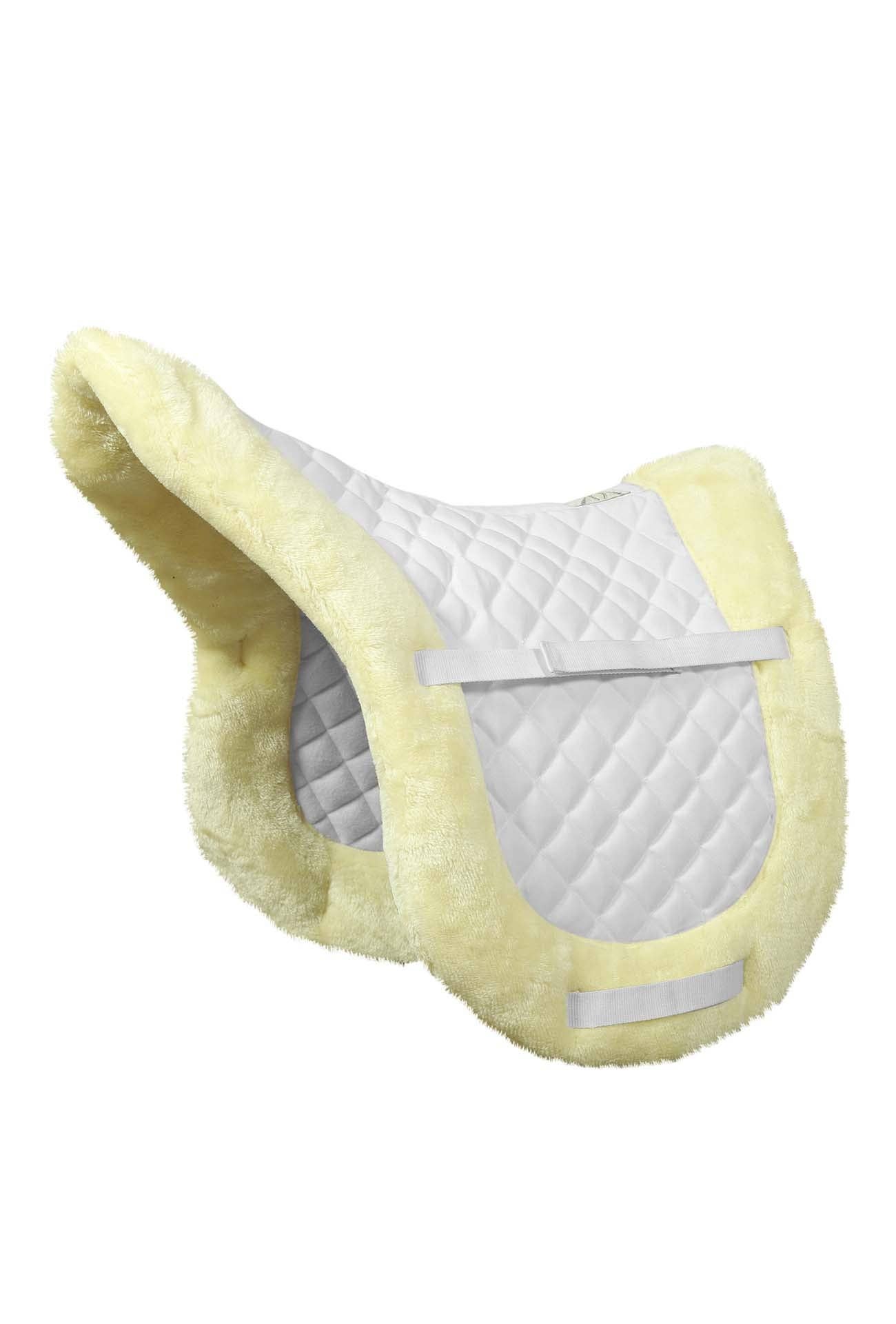 TuffRider Sherpa Fleece Trimmed Shaped Saddle Pad