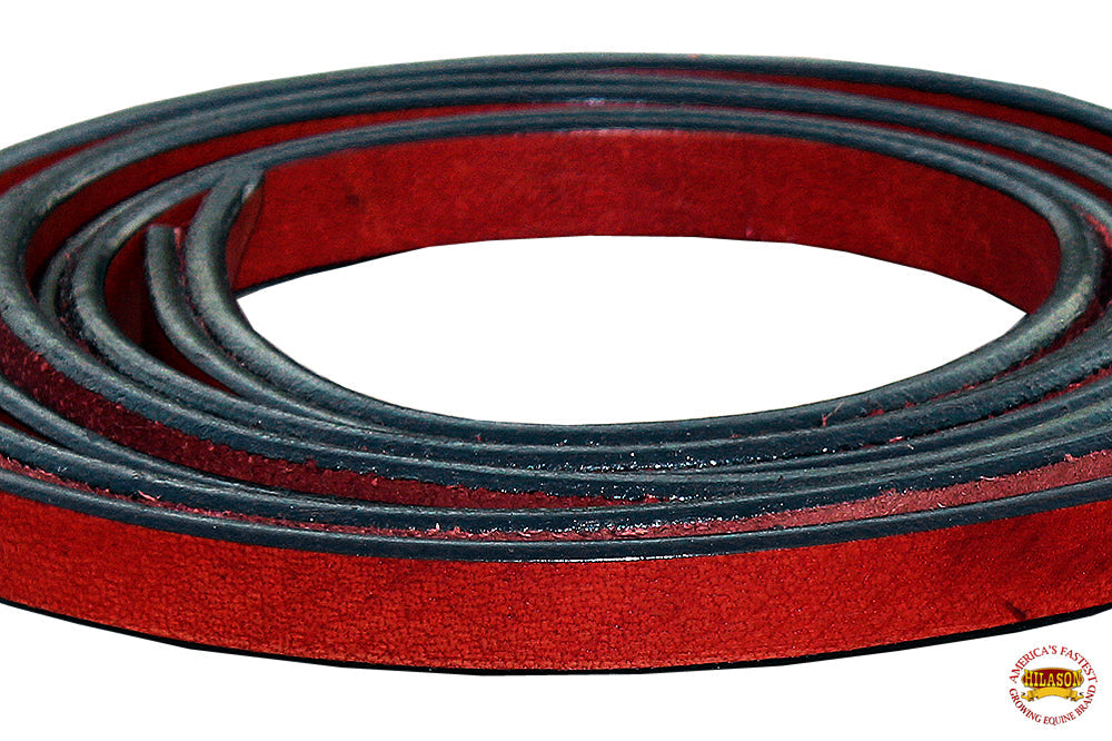 3/4 In x 8 ft Hilason Western Horse Tack Leather Split Rein