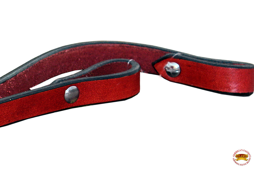 3/4 In x 8 ft Hilason Western Horse Tack Leather Split Rein