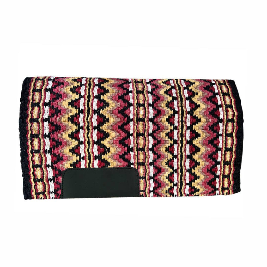 TuffRider Double Weave Western Saddle Blanket 34" X 40": Multi-009 / 34x40