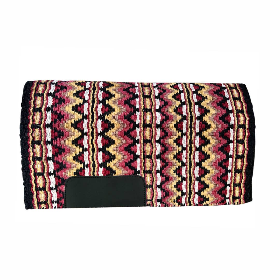 TuffRider Double Weave Western Saddle Blanket 34" X 40": Multi-002 / 34x40