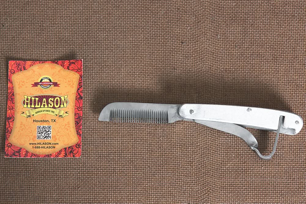 Hilason Western Horse Care Thinning Knife W/ Hoof Pick