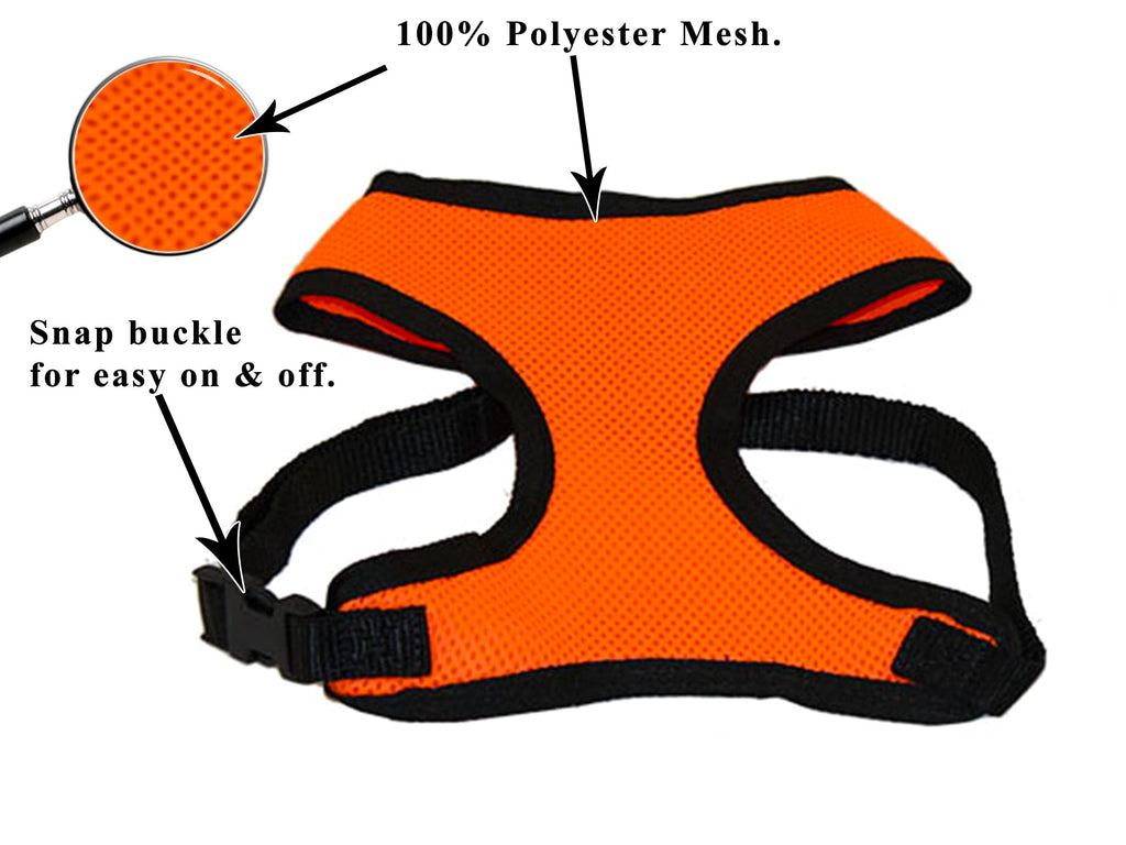 Comfort Mesh Dog Harness by cuteNfuzzyÂ® with Six Month Warranty