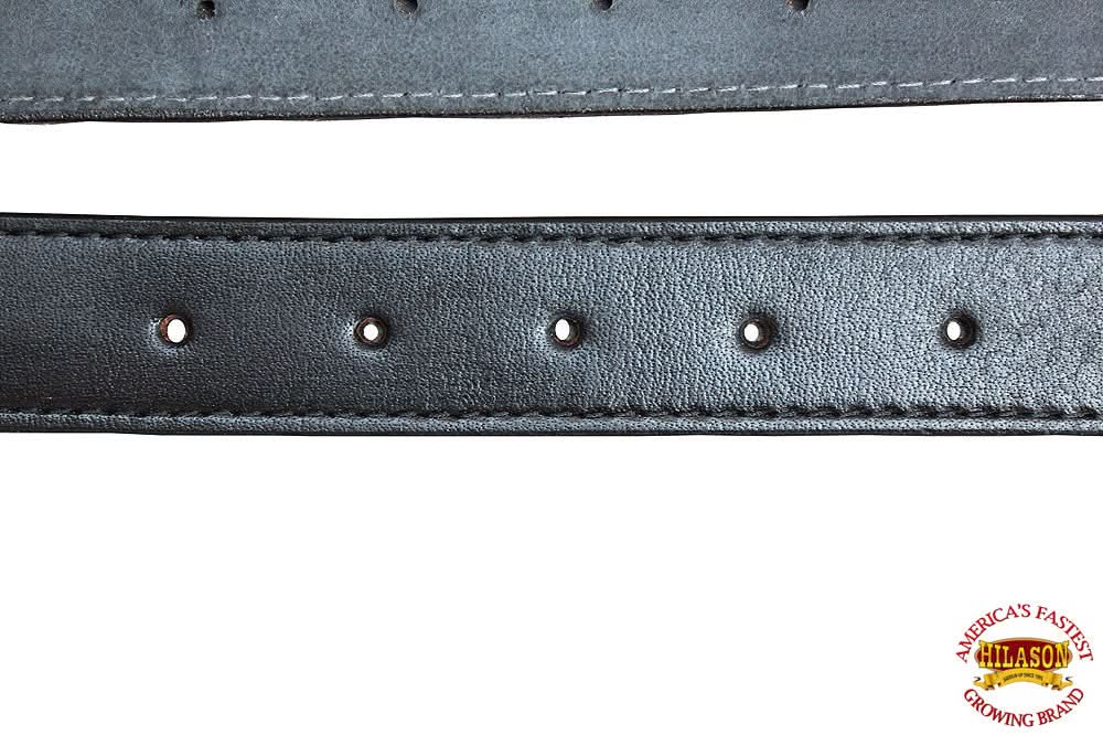 Western Horse Hilason Saddle Pair Flank Off Billet Leather Cinch Strap