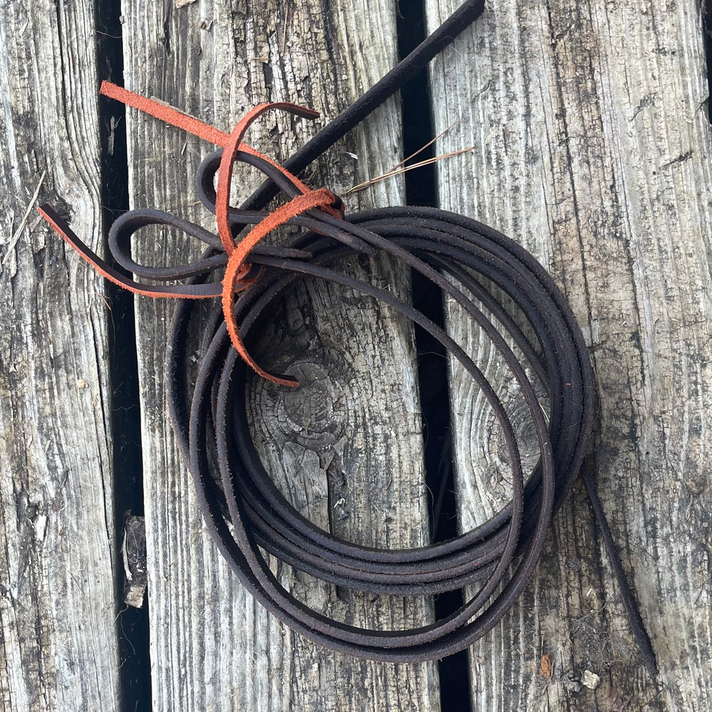 BH 6ft Dark Brown Split Reins