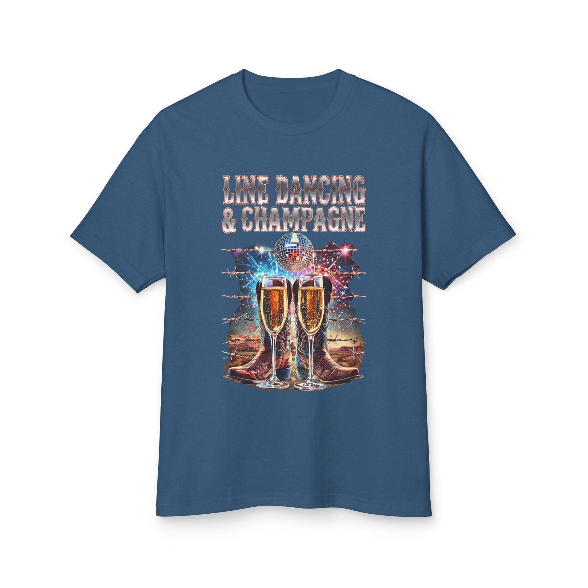 Line Dancing and Champagne T-Shirt