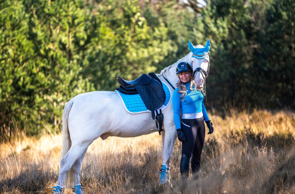 Alice Blue Saddle Pad