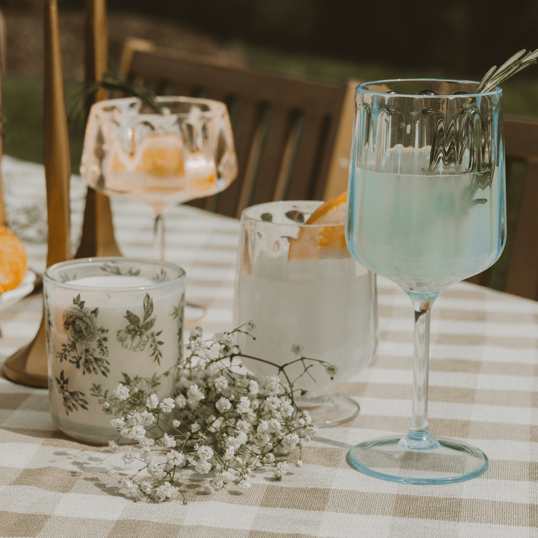 Outdoor Plastic Goblet Drinkware