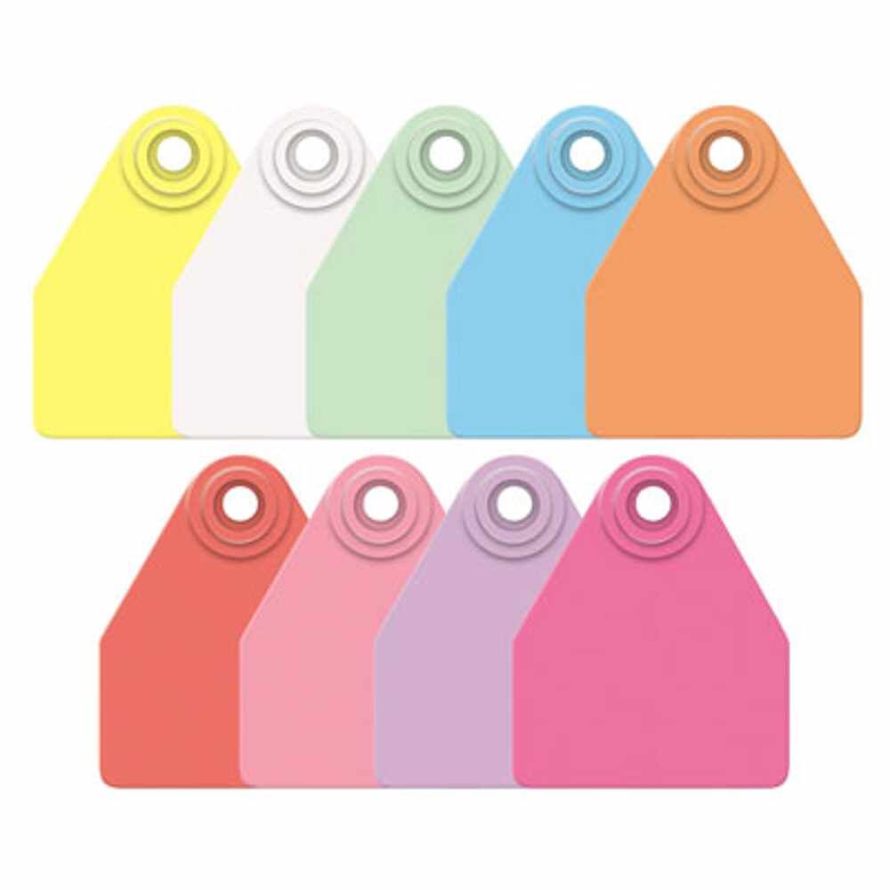 51-75 ORANGE ALLFLEX MED. FEM/SM MALE  25/BG