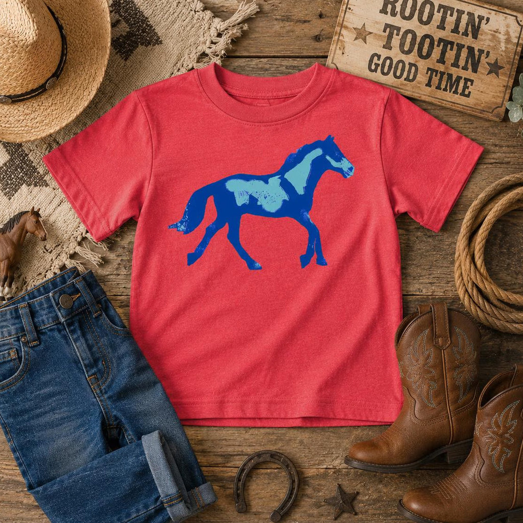Colorful Pinto Horse T-Shirt