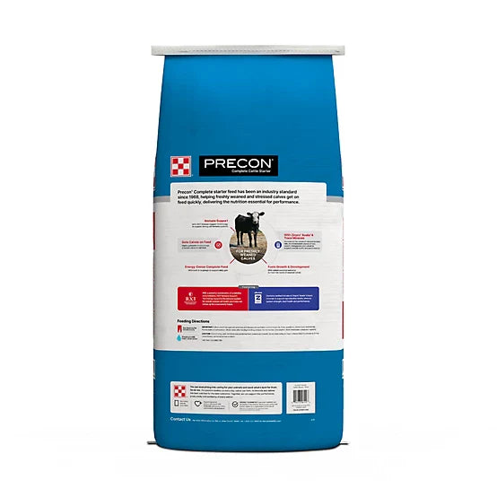 Purina Precon Complete with RX3 Cattle Feed, 50 lb. Bag