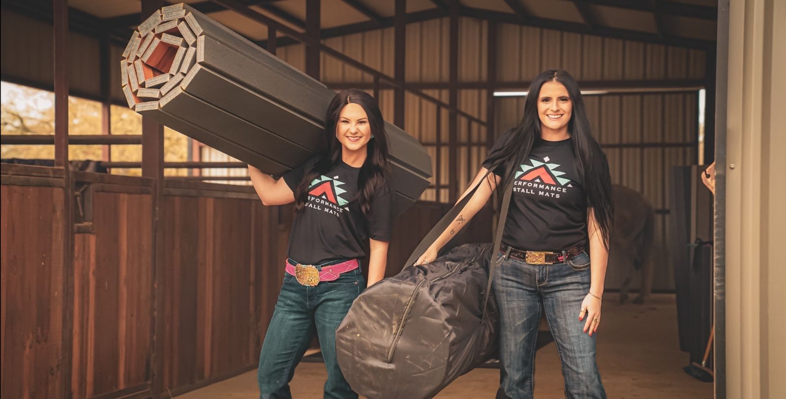 Portable Stall Mat Storage Bag 6x9