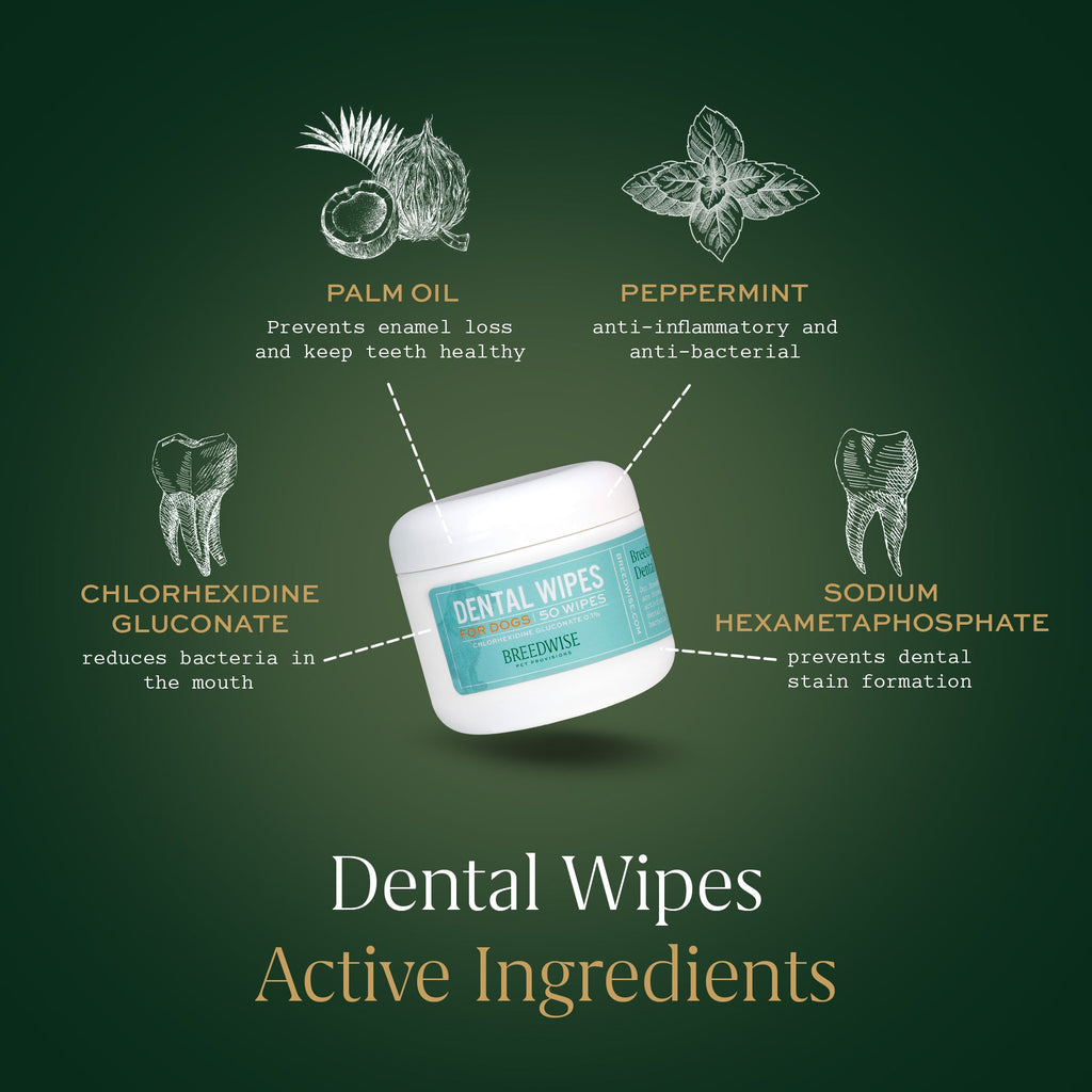 Breedwise Dental Wipes