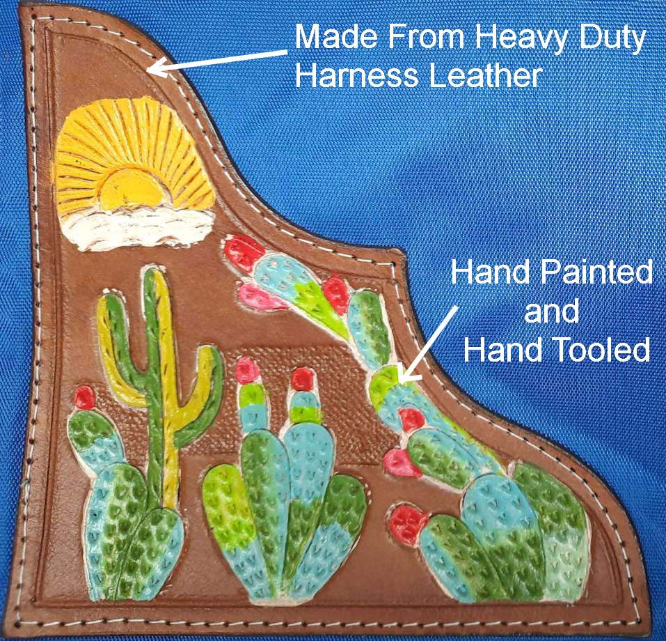 Paris Tack Patented Hay Bale Bag 1200D Waterproof with Mesh Ventilation Windows and Cactus Leather Accents