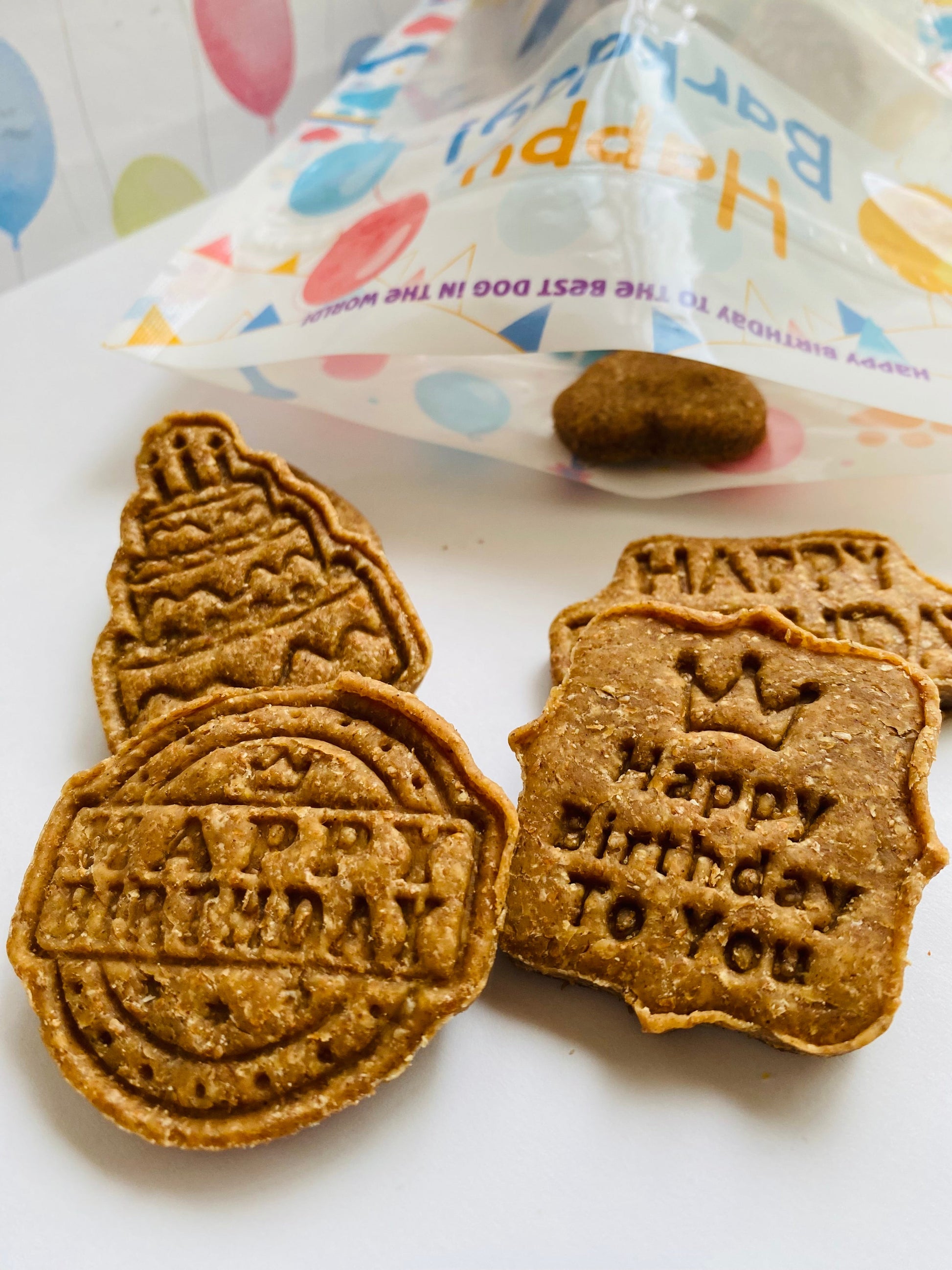 Tootsies & Treats Peanut Butter Treats Happy Barkday Bag (10oz)