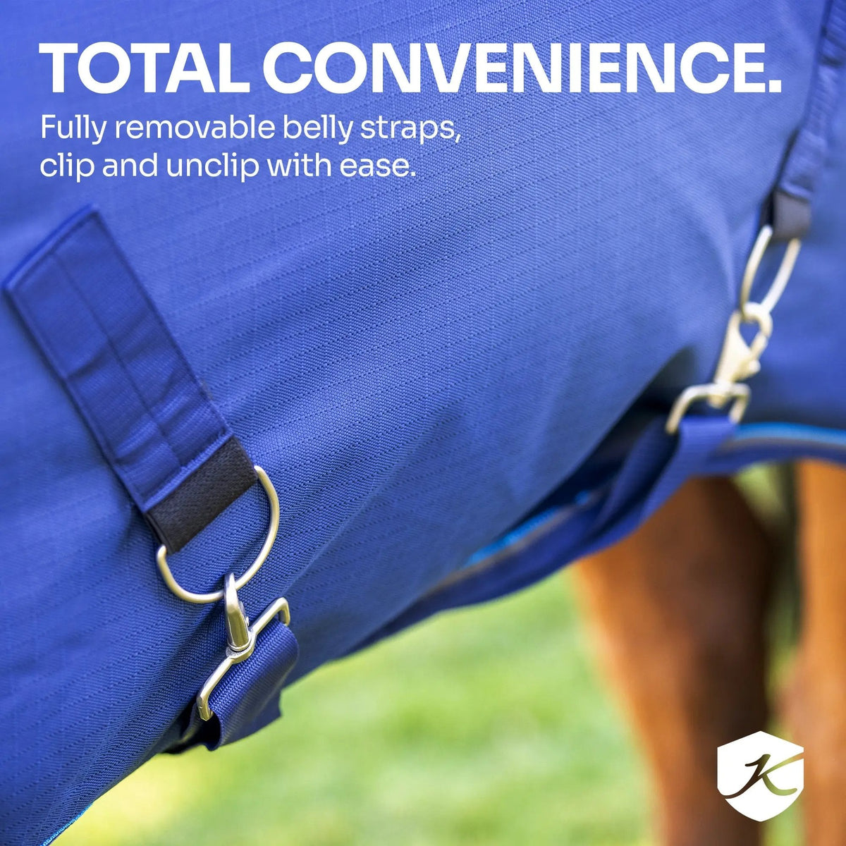 1200D Midweight 180g Horse Winter Turnout Blanket - Waterproof & Breathable