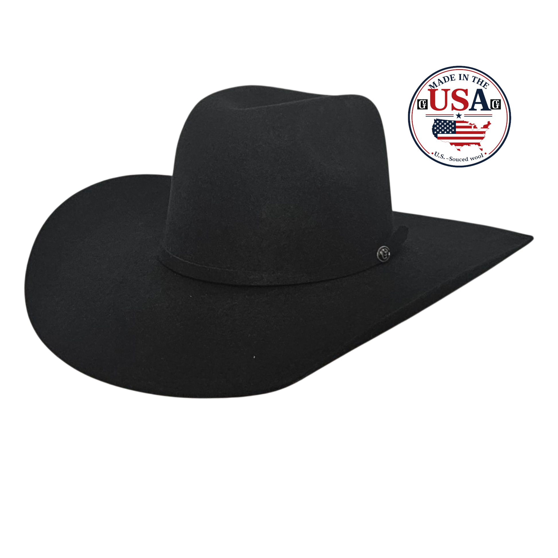 BIG SKY BLACK 5X WOOL USA