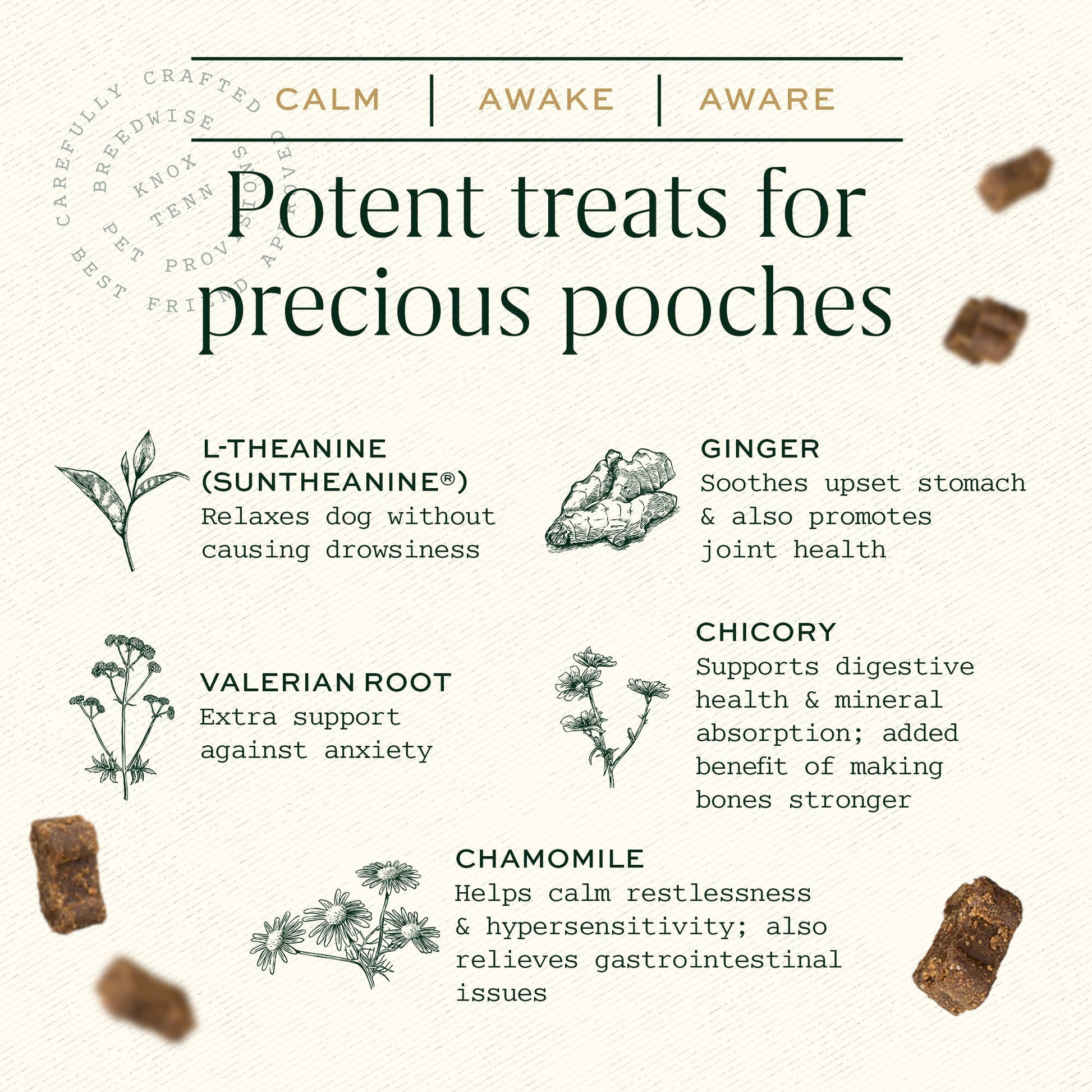 Calming Bites & Carrying Tin