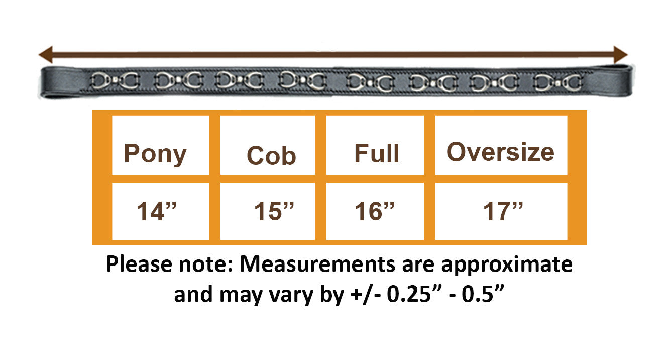Metallic Bedazzled Browband