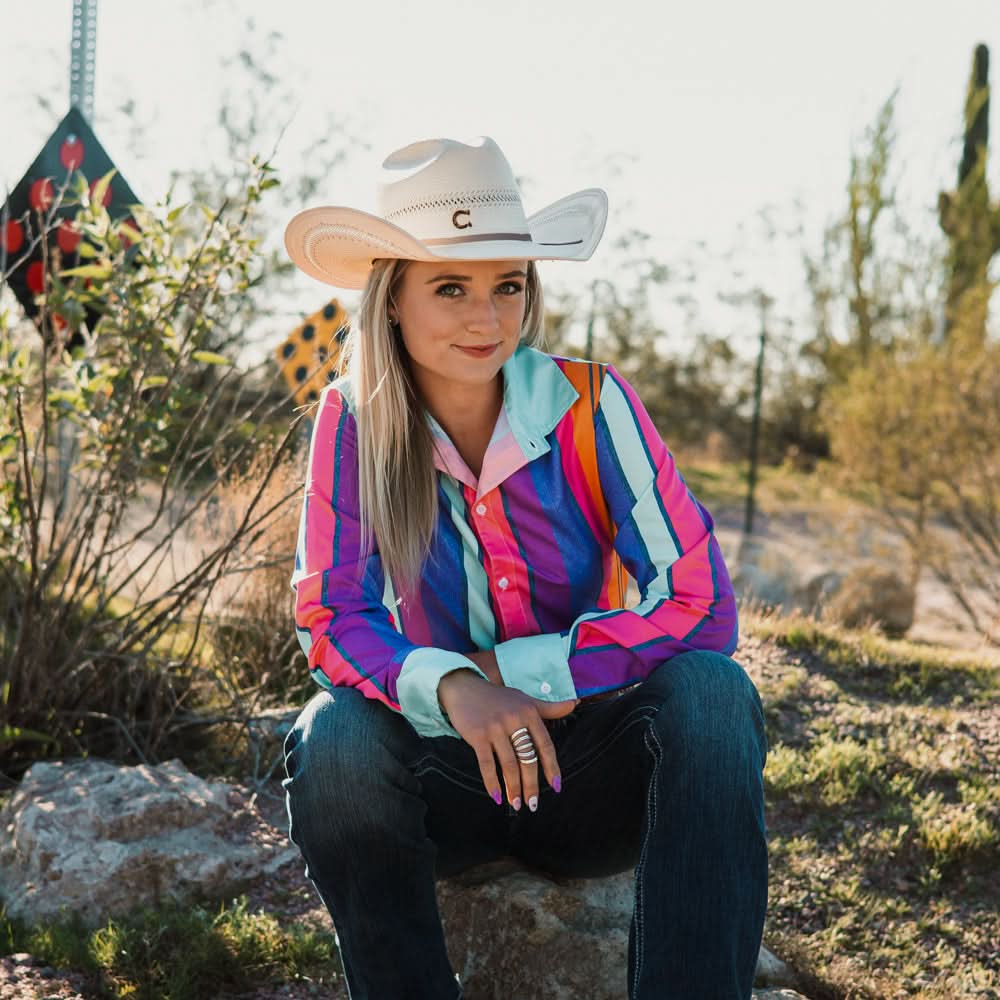 *LAST CHANCE* Brush Popper Button Down