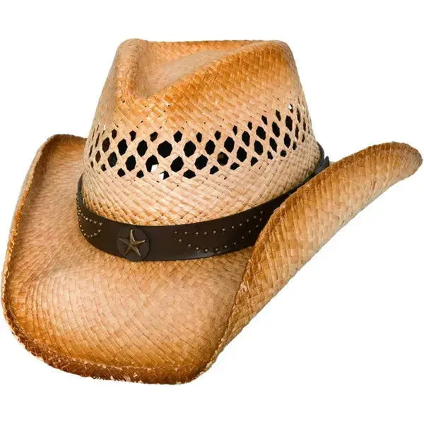 Bullhide Alanreed - Shapeable Straw Cowboy Hat – Burch HIll Tack