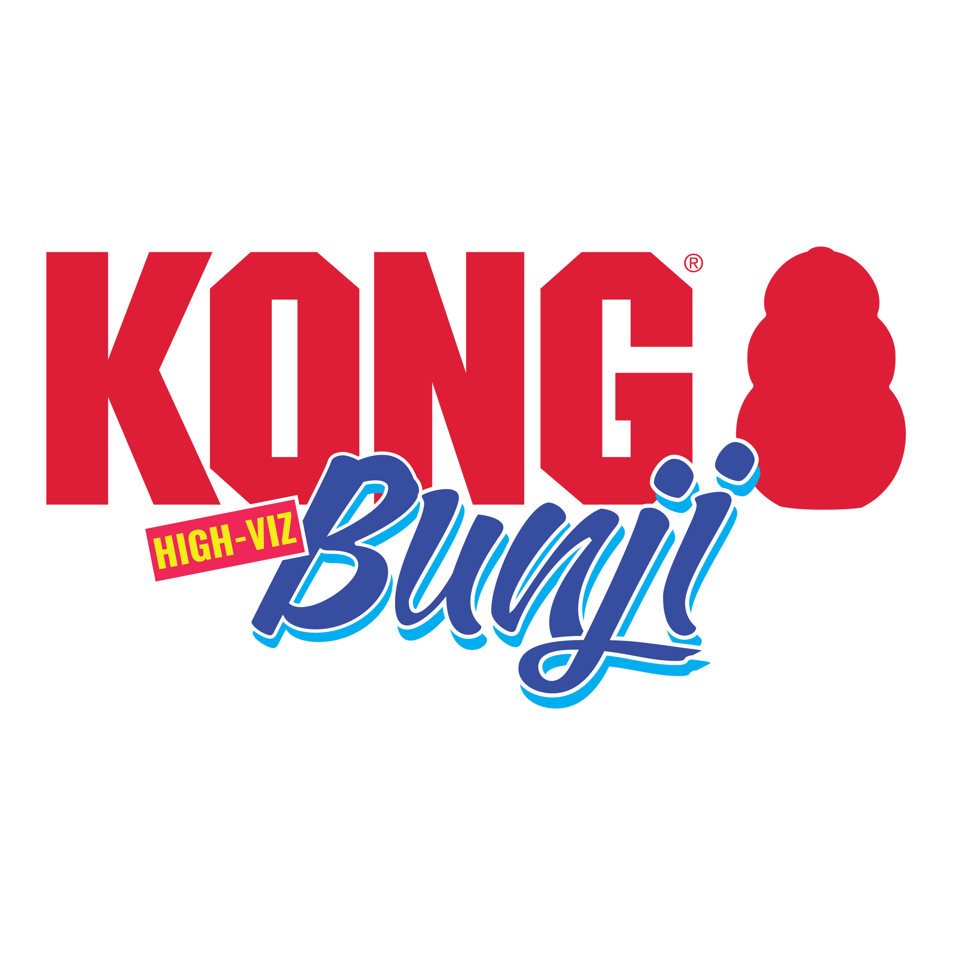 Kong Bunji High-Viz Bumper Assorted Medium