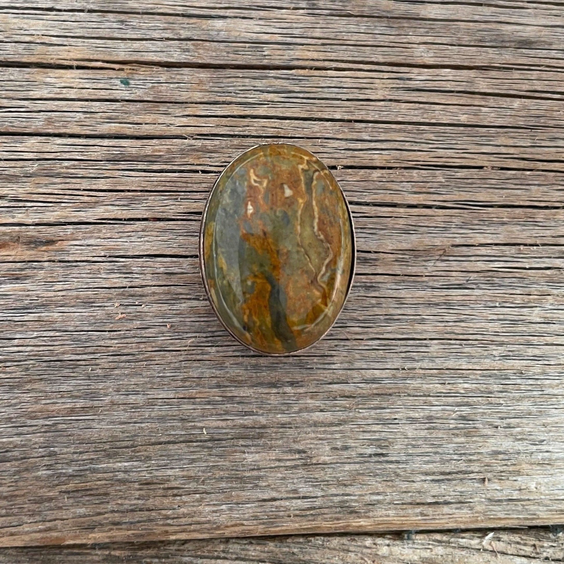 Sage Cabochon Western Concho 1" CABSG