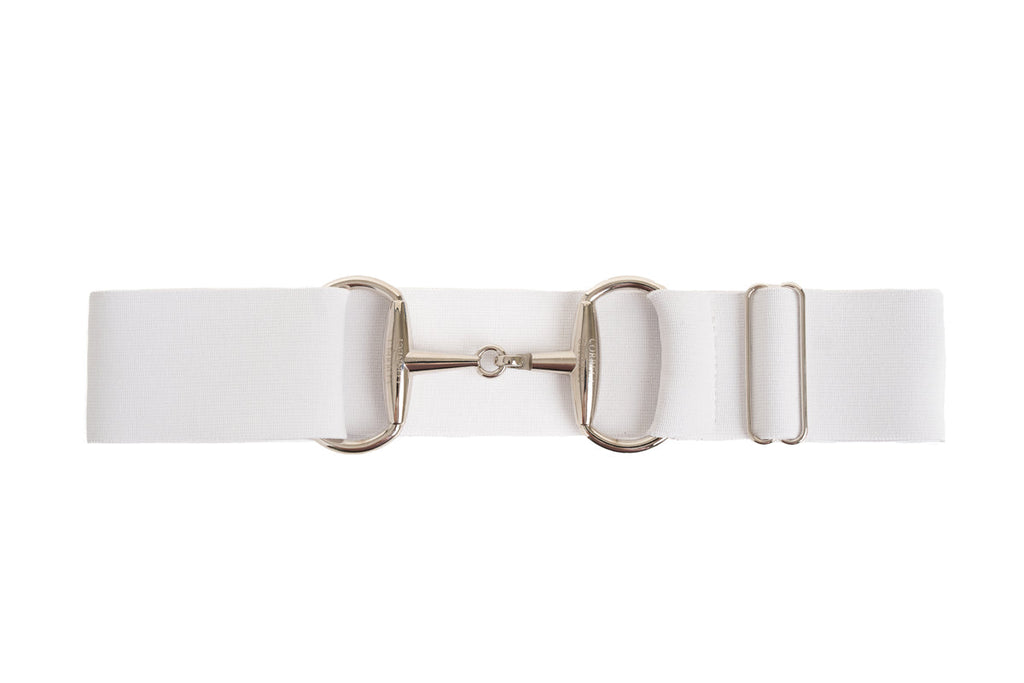 White Just Right Summer Breeches + Free Bit Belt
