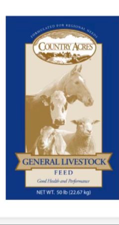 COUNTRY ACRES - ALL STOCK SWEET TX 12%