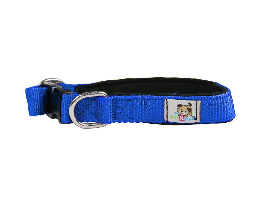 cuteNfuzzy® Adjustable Padded Dog Collar