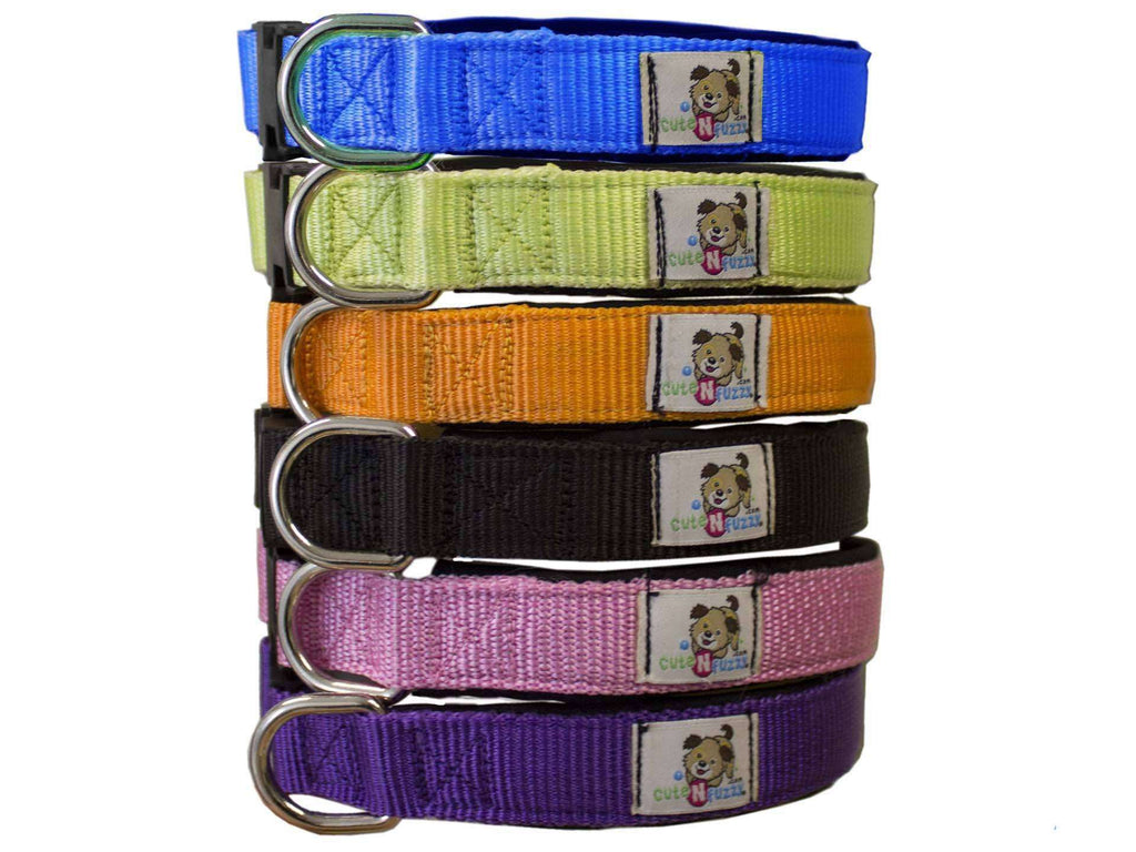 cuteNfuzzy® Adjustable Padded Dog Collar