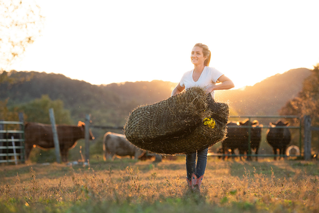 Square Bale Hay Net