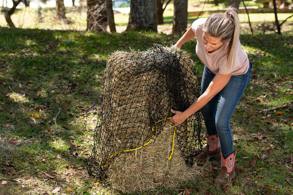 Square Bale Hay Net