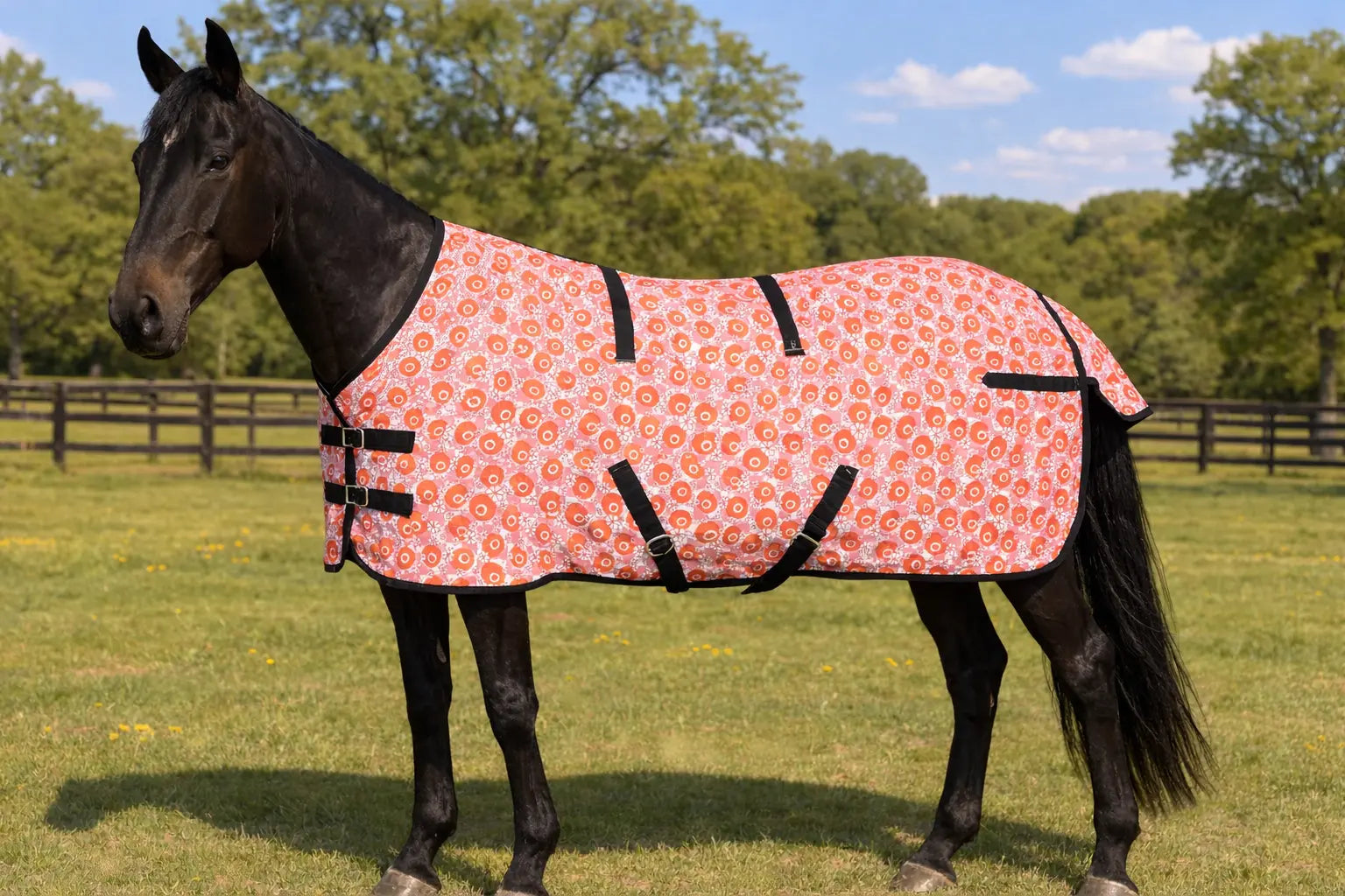 Daisy 8 Premium Mesh Fly Sheet w/ Removable Neck Cover