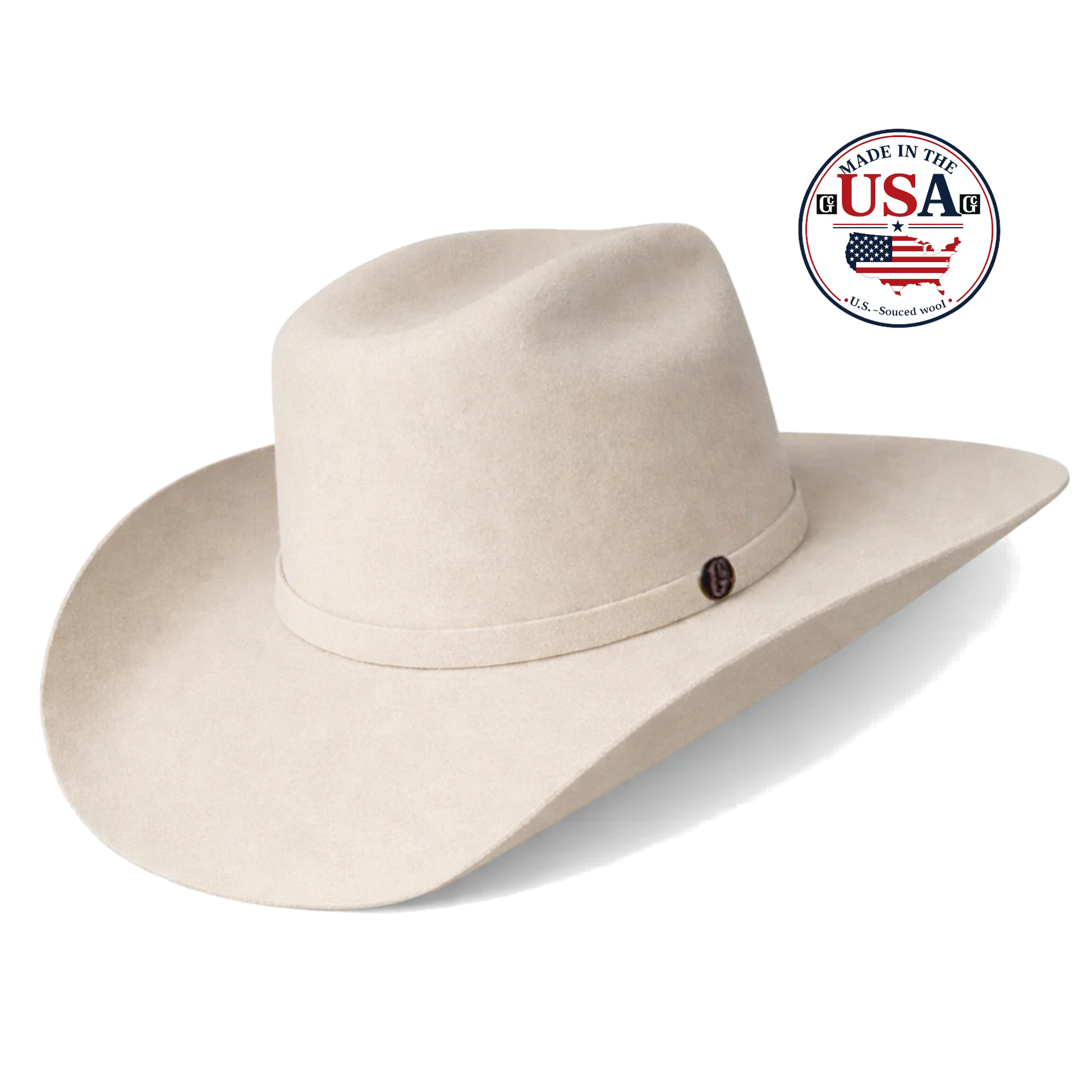 CODY SILVER BELLY 5X WOOL USA