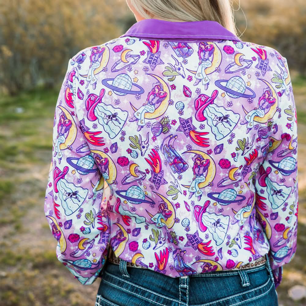 *LAST CHANCE* Cosmic Cowgirl Button Down