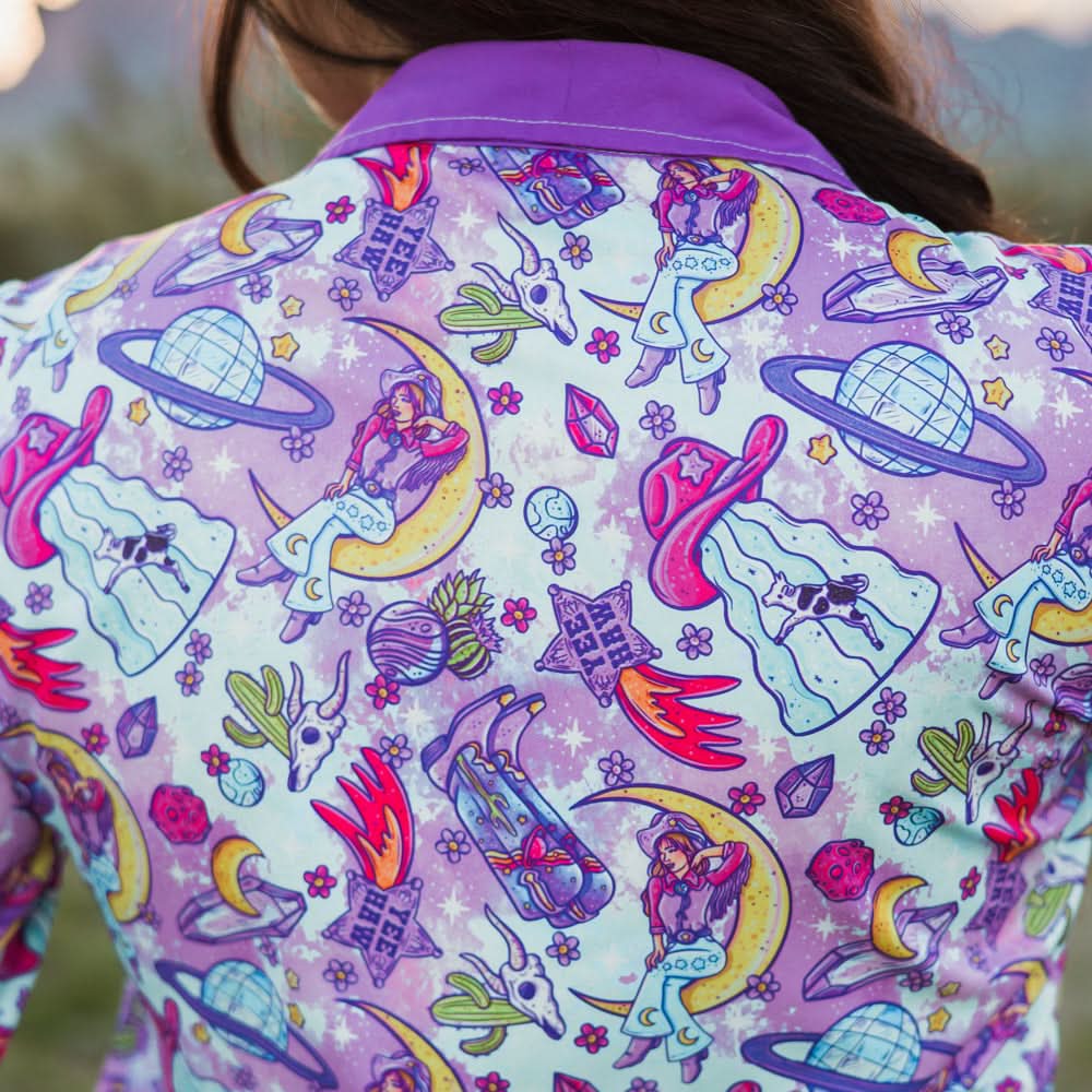 *LAST CHANCE* Cosmic Cowgirl Button Down