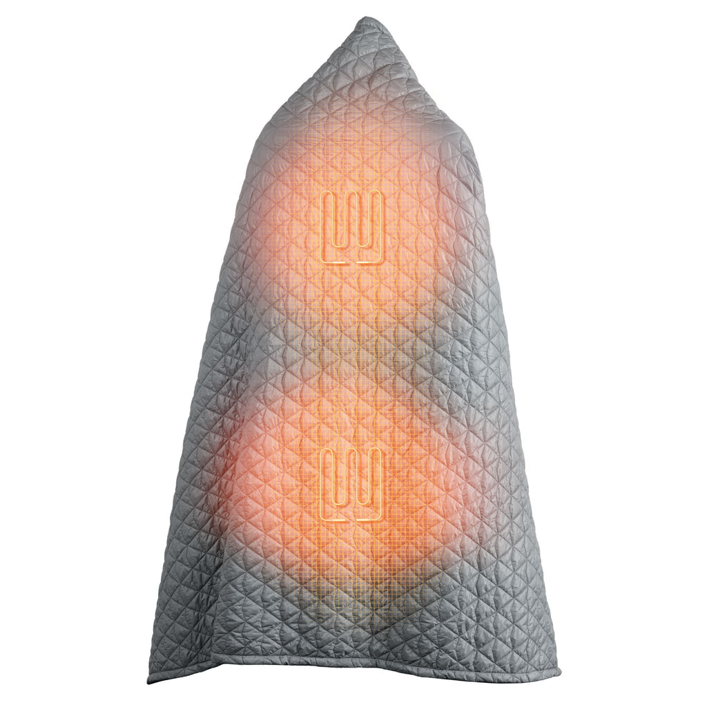 Cove Heated Portable Blanket - with Dual Control