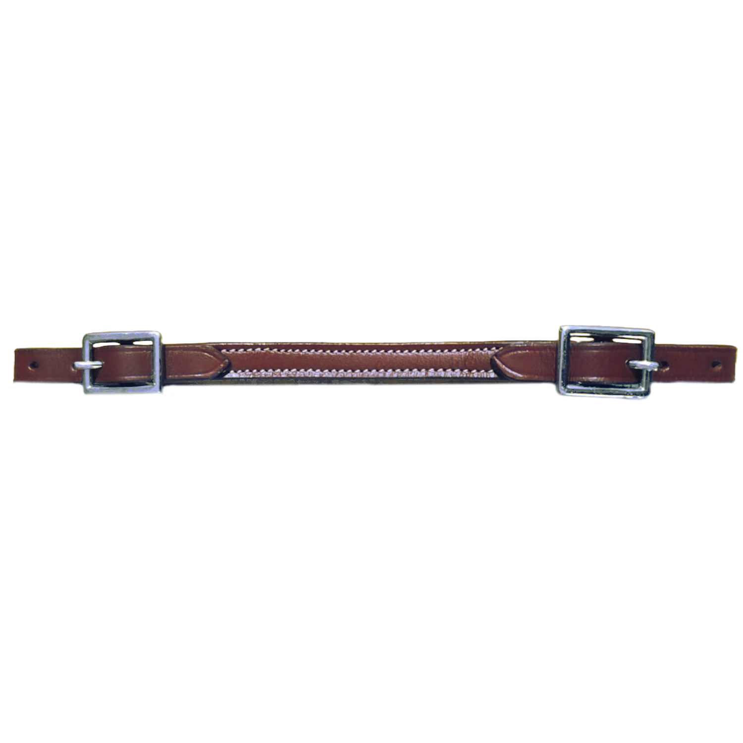 Tahoe Leather Adjustable Curb Strap for Horses