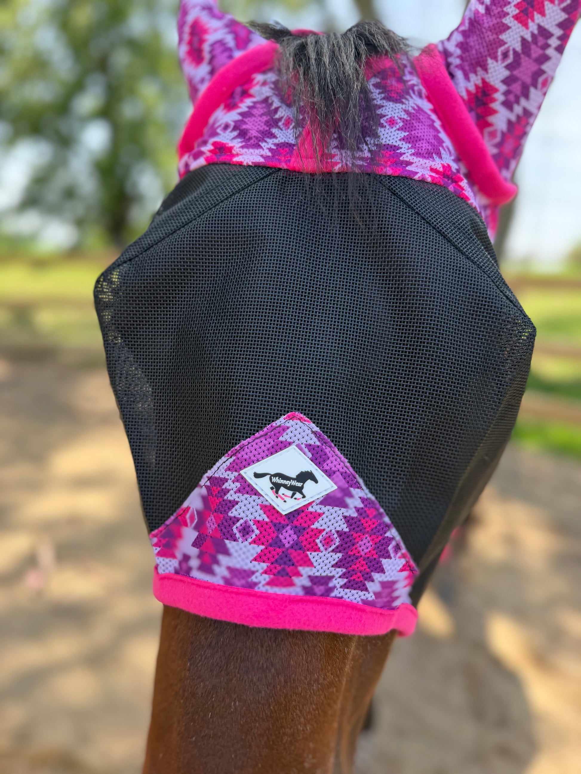 Diva Aztec | Buzz Off Horse Size Fly Mask | WhinneyWear