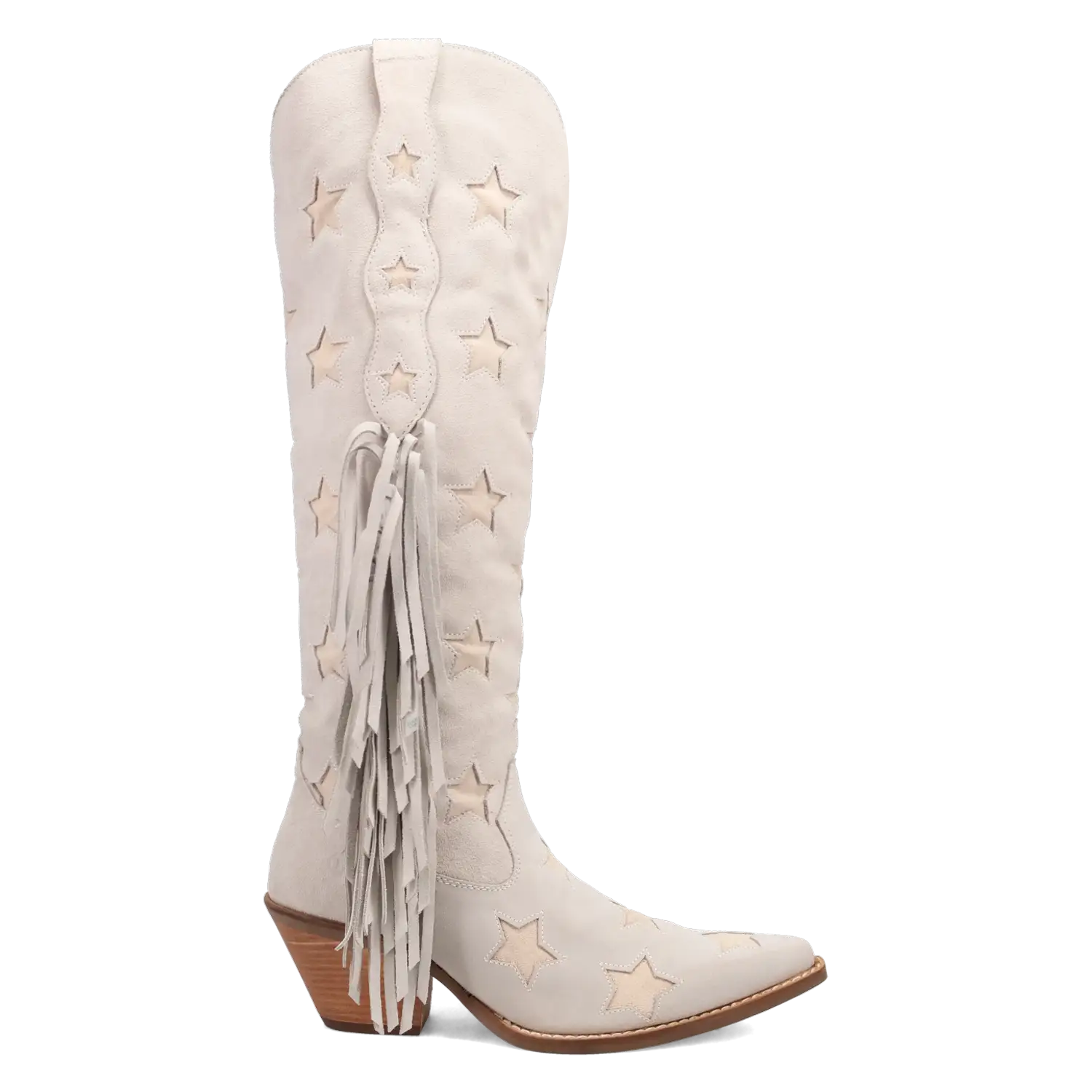 Dingo Super Star - Women's Suede Leather Cowgirl Boots