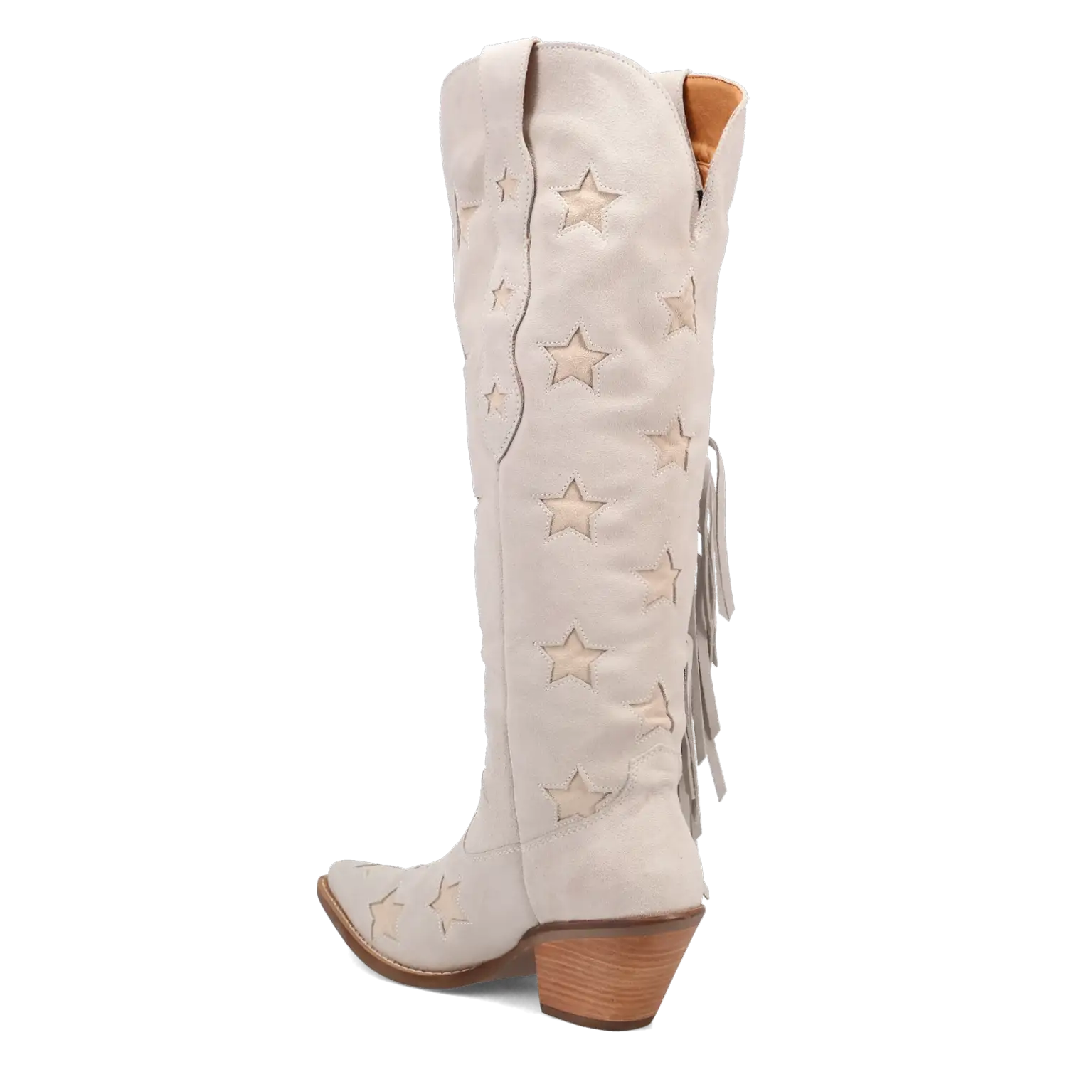Dingo Super Star - Women's Suede Leather Cowgirl Boots