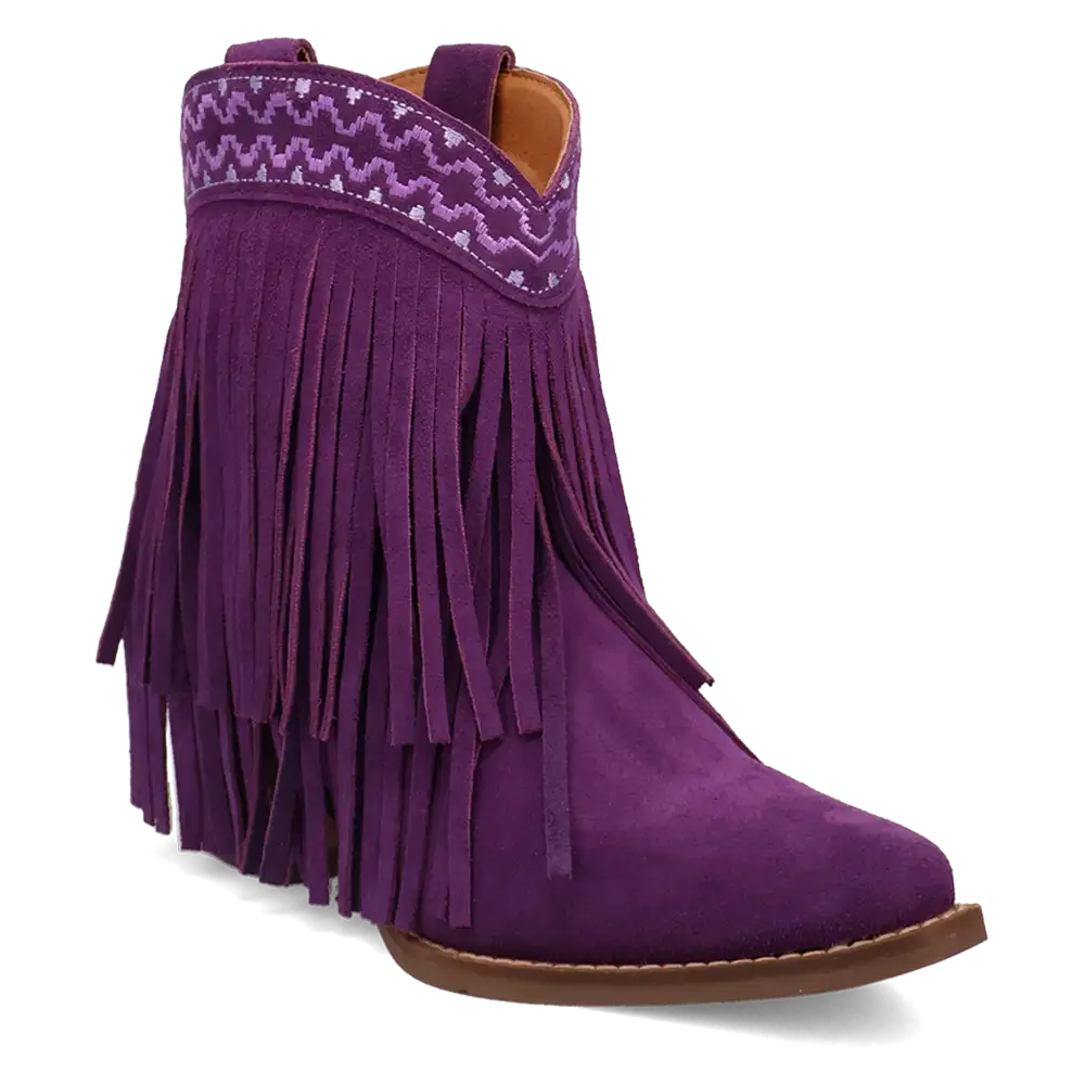Dingo Tapadero - Women's Suede Leather Cowgirl Boots