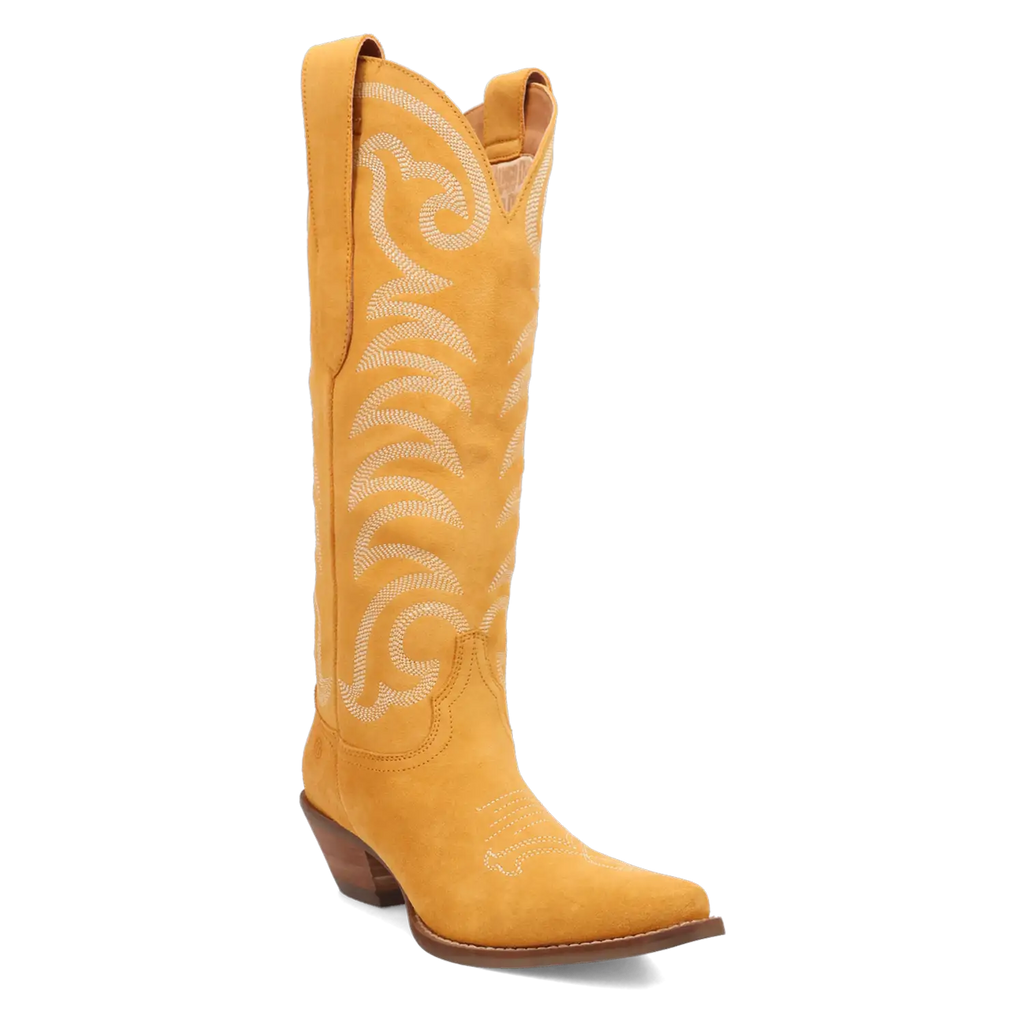 Dingo Movin' On - Women's Suede Leather Cowgirl Boots