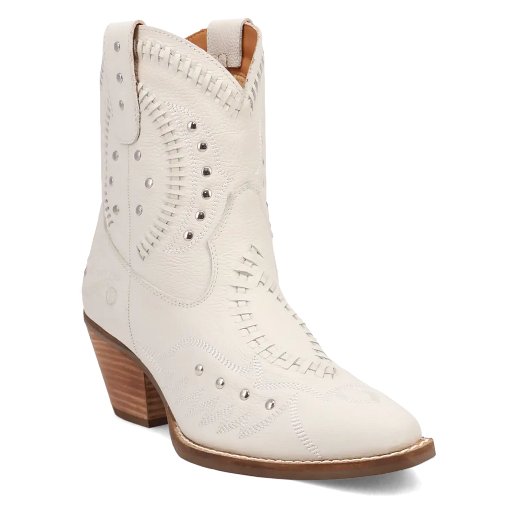 Dingo Precious - Women's Leather Ankle Cowgirl Boots