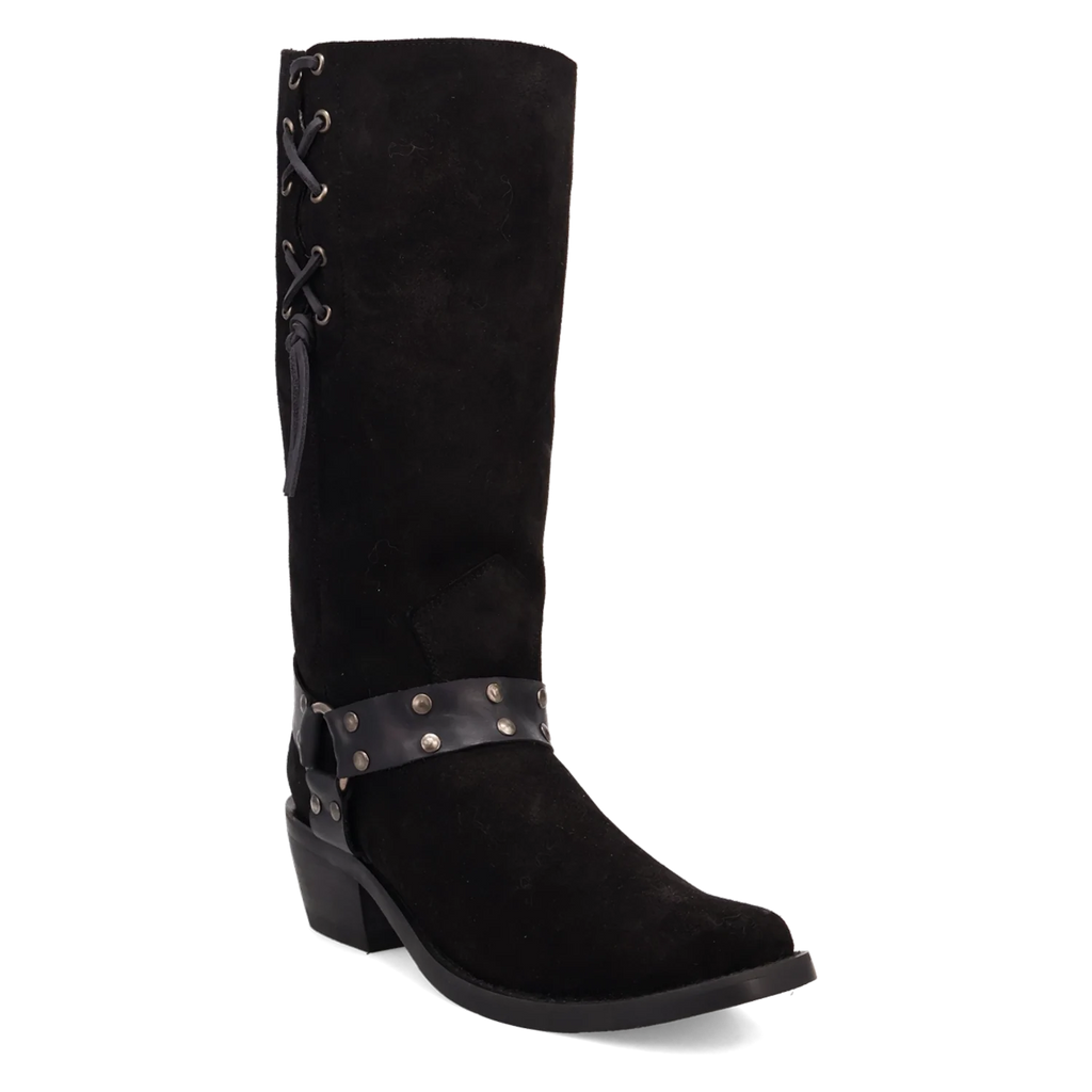 Dingo Bronco - Mens Suede Leather Cowboy Boots