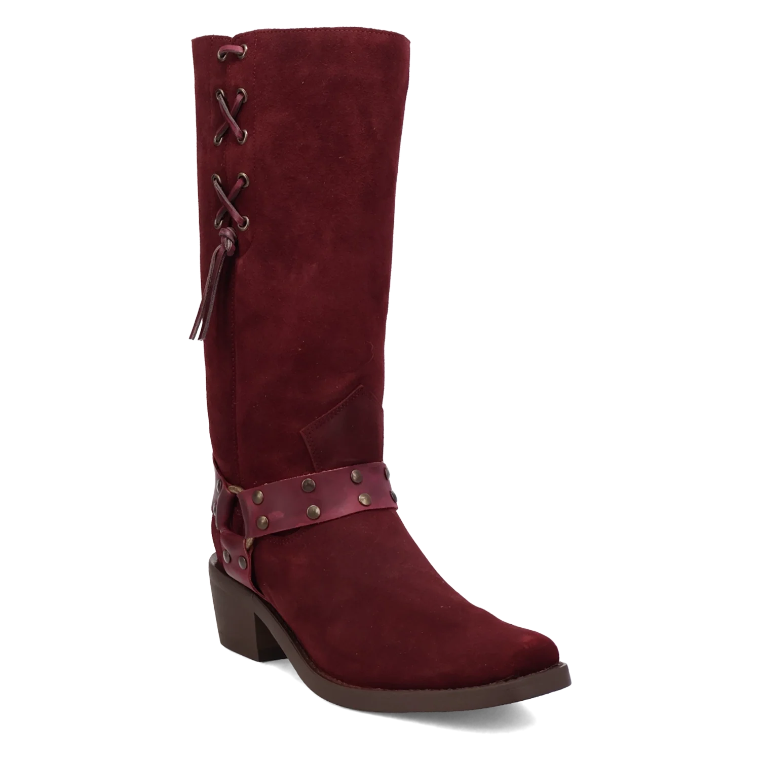 Dingo Bronco - Mens Suede Leather Cowboy Boots